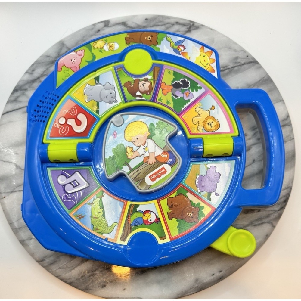Fisher-Price Laugh & Learn Learning Zoo Animal Sounds Music Book Toy